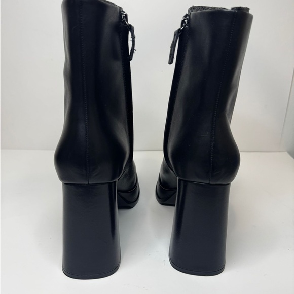 Ash Alyx Black Leather Ankle Boot For Women Casual Sz 41 w/ Dust Bag - Picture 3 of 12
